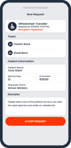 patient transport app