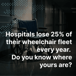 Hospital staff wheelchair tracking using BLE
